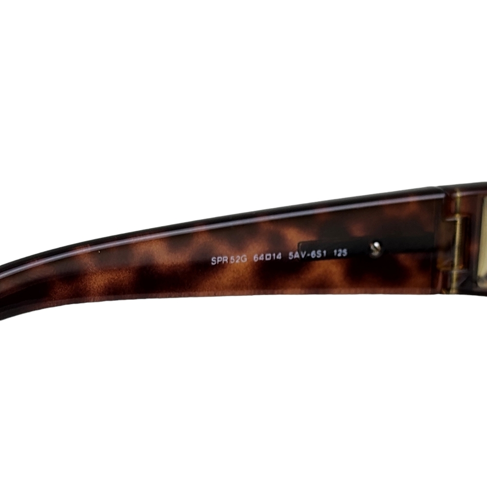 Prada Tortoise Shell Brown Designer Sunglasses Sp… - image 6